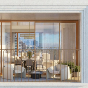 Living Room in 5 BHK Apartment at Birla Anayu, Teen Batti – for Sale