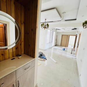 Kitchen in 3 BHK Apartment at Ram Shanti Apartment, Sarswati Kunj ii – for Rent