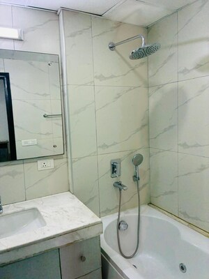 Bathroom in 3 BHK Apartment at Tata Primanti Phase 2, Sector 72 – for Rent