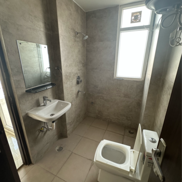 Bathroom in 3.5 BHK Apartment at Ram Shanti Apartment, Sarswati Kunj ii – for Rent