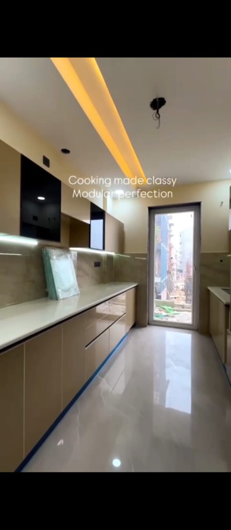 Kitchen, bptp-district-3 3 Bedroom 1620 Sq.Ft. Builder Floor In Sector 85 Faridabad 9832412