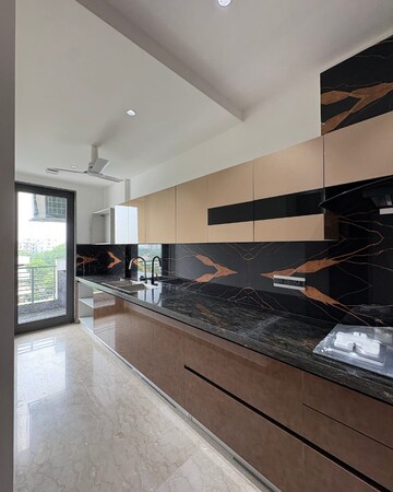 Kitchen in 4 BHK Builder Floor at Sushant Lok 3, Sector 57 – for Sale