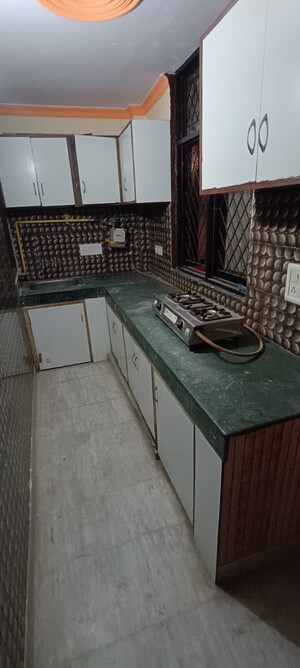 Kitchen in 1 BHK Builder Floor at East Of Kailash – for Rent
