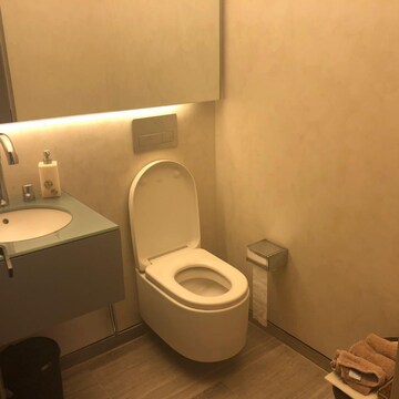 Bathroom in 4 BHK Apartment at Lodha World View, Empire Mill – for Rent