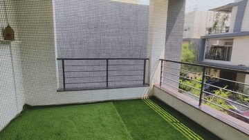 Balcony in 3.5 BHK Villa at Empire Insignia, Kokapet – for Rent