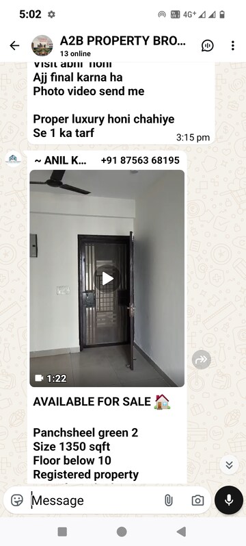 3 BHK Apartment For Sale in ATS Happy Trails, Sector 10 Greater Noida