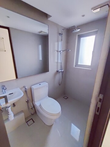 Bathroom in 2 BHK Apartment at One Hiranandani Park, Ghodbunder Road – for Rent