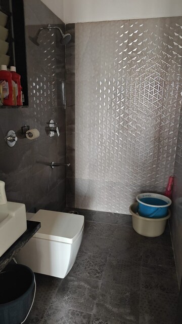 Bathroom in 1 BHK Apartment at Regency Anantam, Dombivli East – for Rent