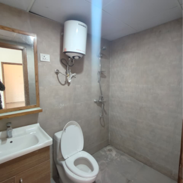 Bathroom in 3 BHK Apartment at Tulip Yellow, Sector 69 – for Rent