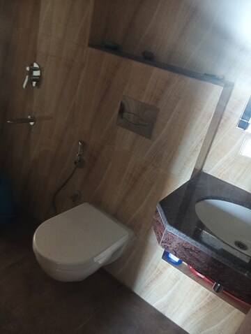 Bathroom in 1 BHK Apartment at Raunak Residency Thane, Pokhran Road No One – for Rent