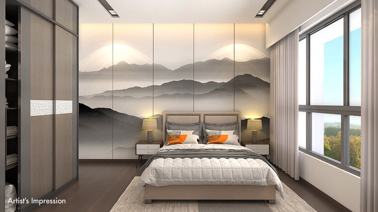 Bedroom, wadhwa-dukes-horizon 2 Bedroom 700 Sq.Ft. Apartment In Chembur Mumbai 9834097