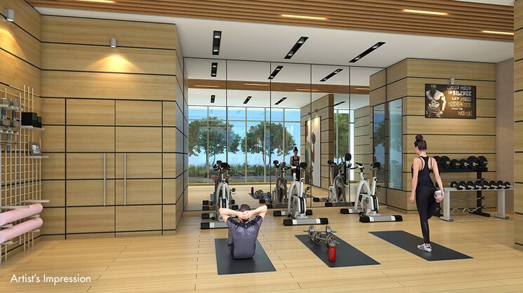 Gym, wadhwa-dukes-horizon 2 Bedroom 700 Sq.Ft. Apartment In Chembur Mumbai 9834097