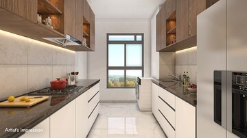 Kitchen in 2 BHK Apartment at Wadhwa Dukes Horizon, Chembur – for Rent