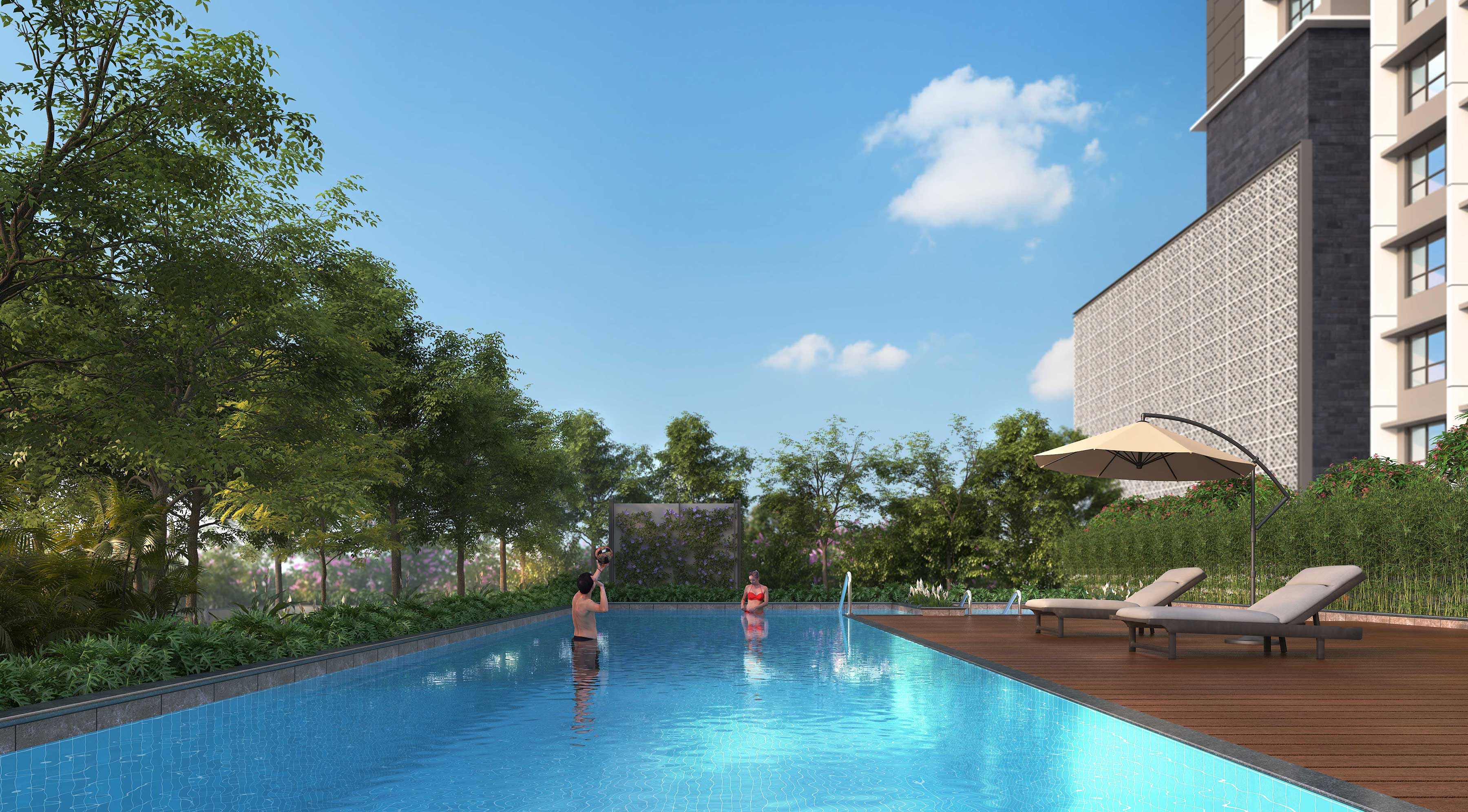 2 BHK + Pooja Room 700 Sq.Ft. Apartment in Wadhwa Dukes Horizon