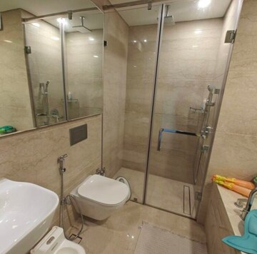 Bathroom in 2.5 BHK Apartment at LnT Crescent Bay T5, Parel – for Rent