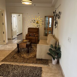 Living Room in 3 BHK Builder Floor at Supertech Araville, Sector 79 – for Rent