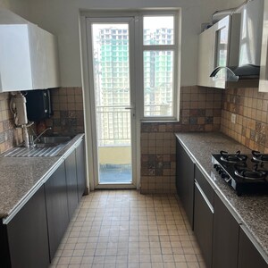 Kitchen in 3 BHK Builder Floor at Supertech Araville, Sector 79 – for Rent