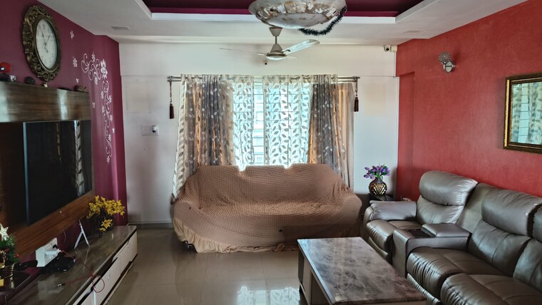 Living Room, anshul-celista 3 Bedroom 2032 Sq.Ft. Apartment In Balewadi Pune 9834180