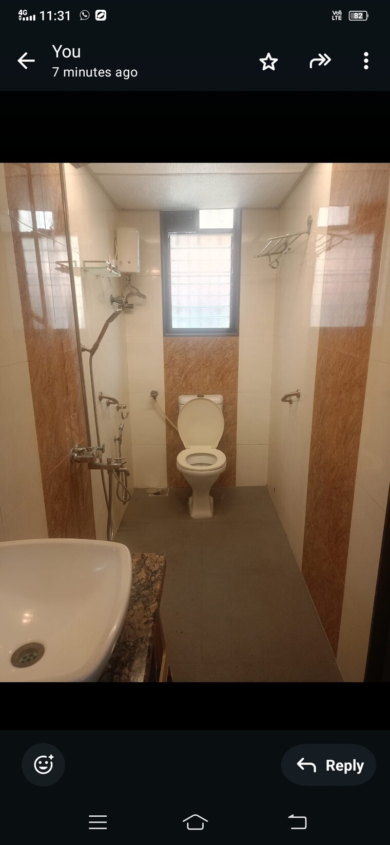 Bathroom, rose-blossom-chs 2 Bedroom 750 Sq.Ft. Apartment In Mahim West Mumbai 9834195