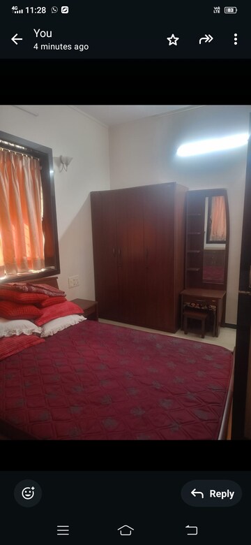 Bedroom in 2 BHK Apartment at Rose Blossom CHS, Mahim West – for Rent