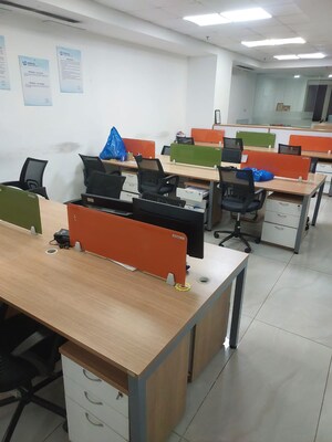 Team Area in  Office Space at Lodha Supremus 2, Wagle Industrial Estate – for Rent