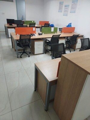 Team Area in  Office Space at Lodha Supremus 2, Wagle Industrial Estate – for Rent