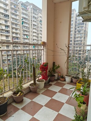 Balcony in 2 BHK Apartment at Shree Vardhman Flora, Sector 90 – for Rent