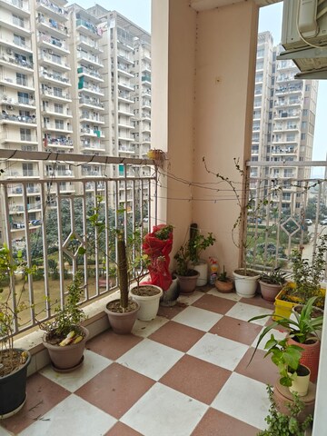 Balcony in 2 BHK Apartment at Shree Vardhman Flora, Sector 90 – for Rent