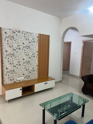 Living Room in 3 BHK Builder Floor at Hsr Layout – for Rent