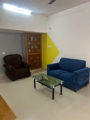 Living Room in 3 BHK Builder Floor at Hsr Layout – for Rent