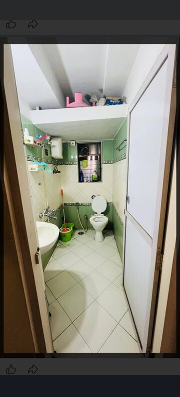 Bathroom in 3 BHK Apartment at Surbhi CHS Andheri West, Andheri West – for Rent