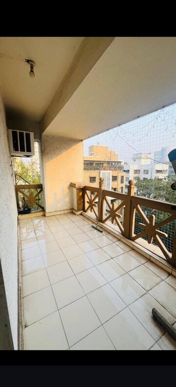 Balcony in 3 BHK Apartment at Surbhi CHS Andheri West, Andheri West – for Rent