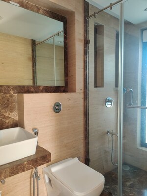 Bathroom in 3 BHK Apartment at L Nagpal Jaswant Heights, Khar West – for Sale