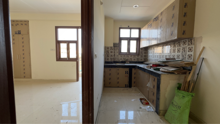 Kitchen, palm-residency-chhatarpur 1 Bedroom 550 Sq.Ft. Builder Floor In Rajpur Khurd Extension Delhi 9834424