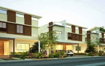 5 BHK Villa – Exterior View View at Gandipet - for Rent