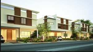 5 BHK Villa – Exterior View View at Gandipet - for Rent
