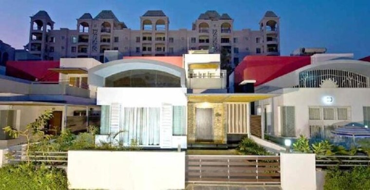 Exterior View, kumar-palmspring-towers 4 Bedroom 4200 Sq.Ft. Villa In Undri Pune 9834415