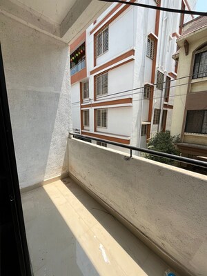 Balcony in 1 BHK Builder Floor at Wadgaon Sheri – for Rent