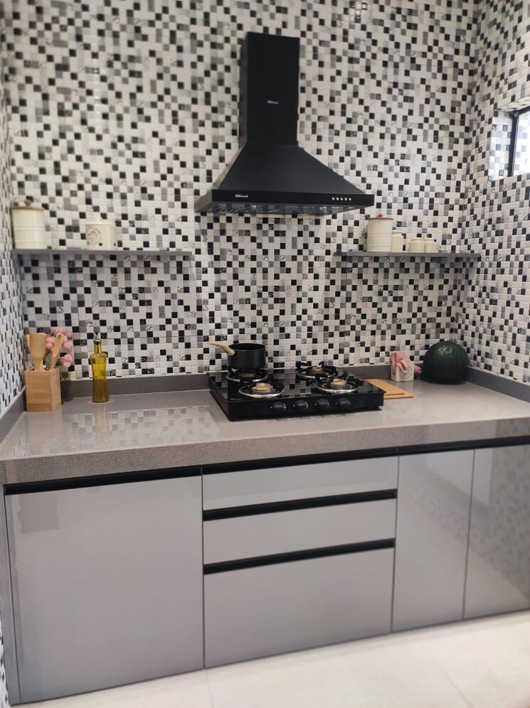 Kitchen, arihant-avanti 2 Bedroom 521 Sq.Ft. Apartment In Shilphata Thane 9834825