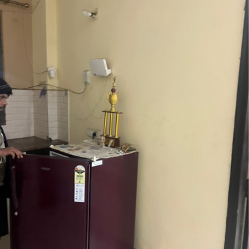 Kitchen in 2 BHK Builder Floor at Anamika Enclave, Prem Nagar 2 – for Rent