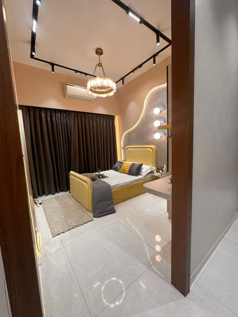 Bedroom, arihant-avanti 2 Bedroom 521 Sq.Ft. Apartment In Shilphata Thane 9835575