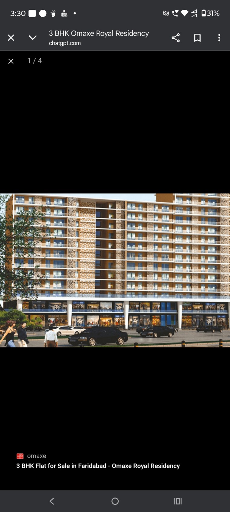 Exterior View, omaxe-royal-residency-faridabad 3 Bedroom 1685 Sq.Ft. Apartment In Sector 79 Faridabad 9835969