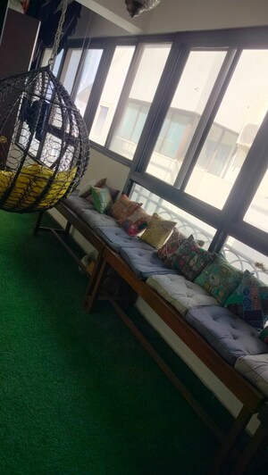 Staircase in 3 BHK Apartment at MTI The Fountain Head, Gachibowli – for Rent