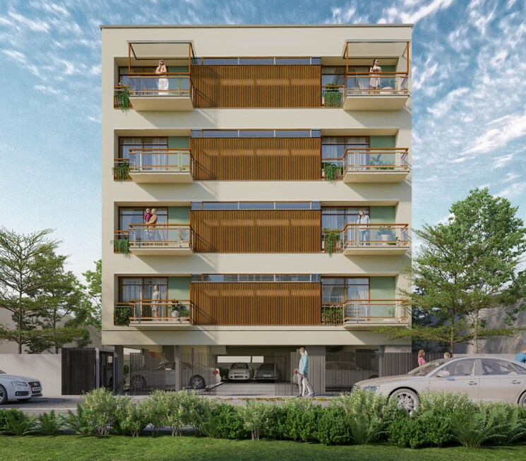 Exterior View, indiranagar 4 Bedroom 3682 Sq.Ft. Builder Floor In Indiranagar Bangalore 9835961