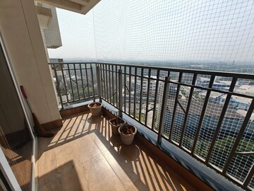 Balcony in 2 BHK Apartment at Aparna Serene Park, Kondapur – for Rent