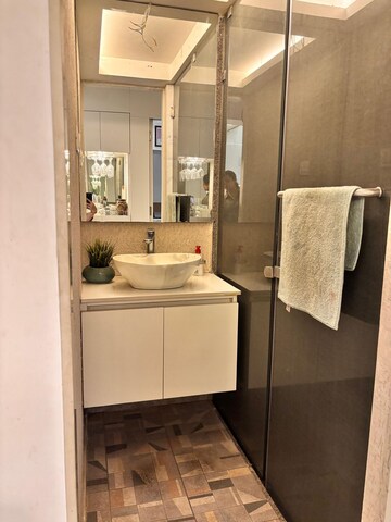 Kitchen in 3 BHK Apartment at Siddhachal Apartment 8, Vasant Vihar – for Rent