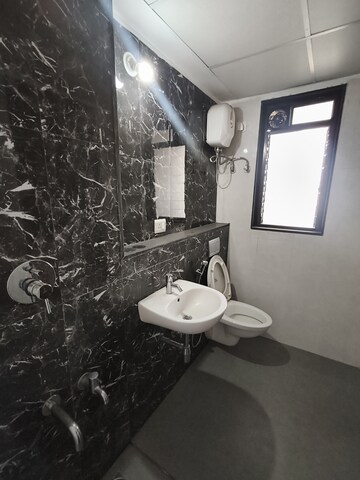 Bathroom in 3 BHK Apartment at Lodha Downtown, Dombivli East – for Rent