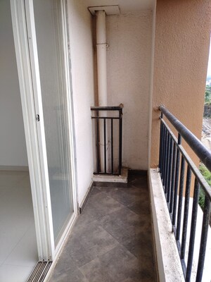Balcony in 2 BHK Apartment at Puranik Abitante, Bavdhan – for Rent
