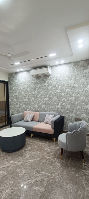 Living Room in 1 BHK Builder Floor at Sector 52 – for Rent