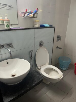Bathroom in 2 BHK Apartment at Abhinav Pebbles 2, Bavdhan – for Rent